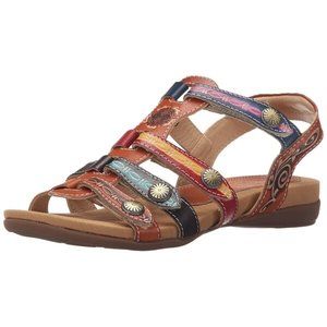 Spring Step L'artiste Gipsy Boho Flat Sandals